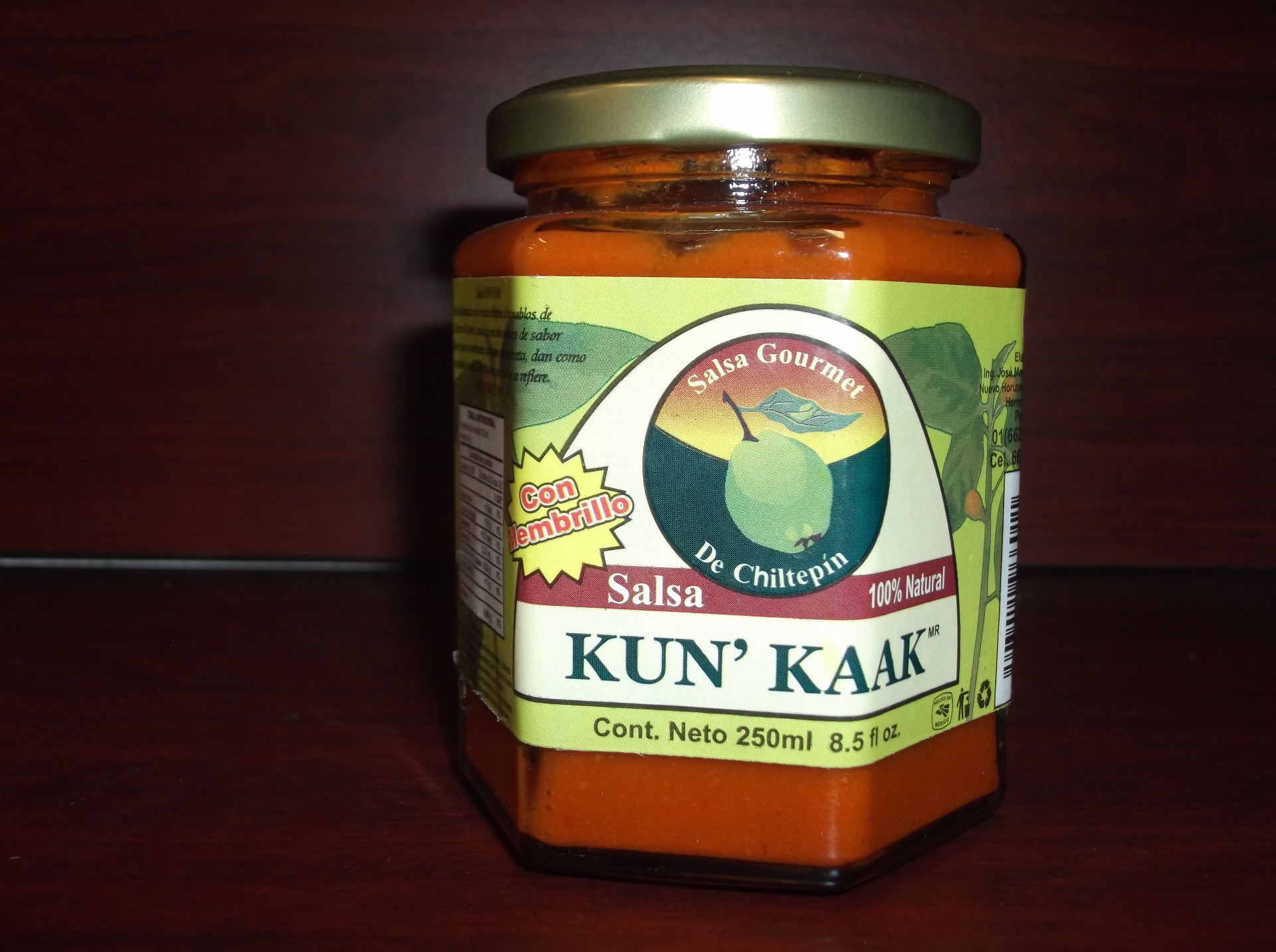 Salsa Gourmet de Chiltepín con Membrillo 